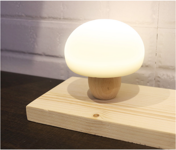 Cute Mini LED Mushroom Lamp Light