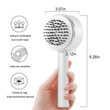 One-Key Self-Cleaning Curly Hair Brush