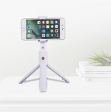 Compatible with Apple, Bluetooth version of stainless steel tripod