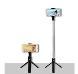 Compatible with Apple, Bluetooth version of stainless steel tripod