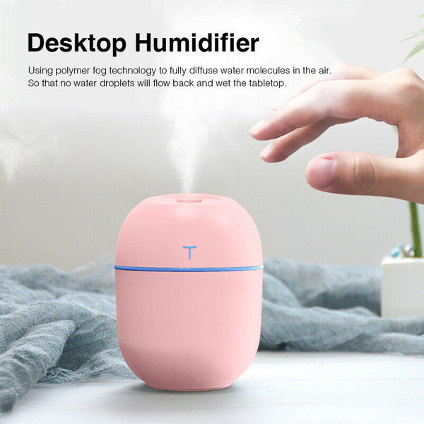 Air Humidifier Mini Ultrasonic USB Essential Oil Diffuser